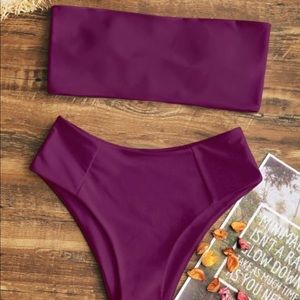 Zaful Bandeau Bikini